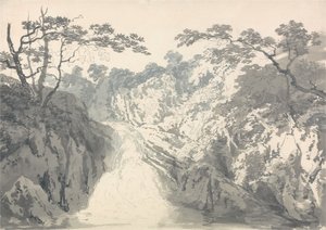 Paesaggio con Cascata da Joseph Mallord William Turner